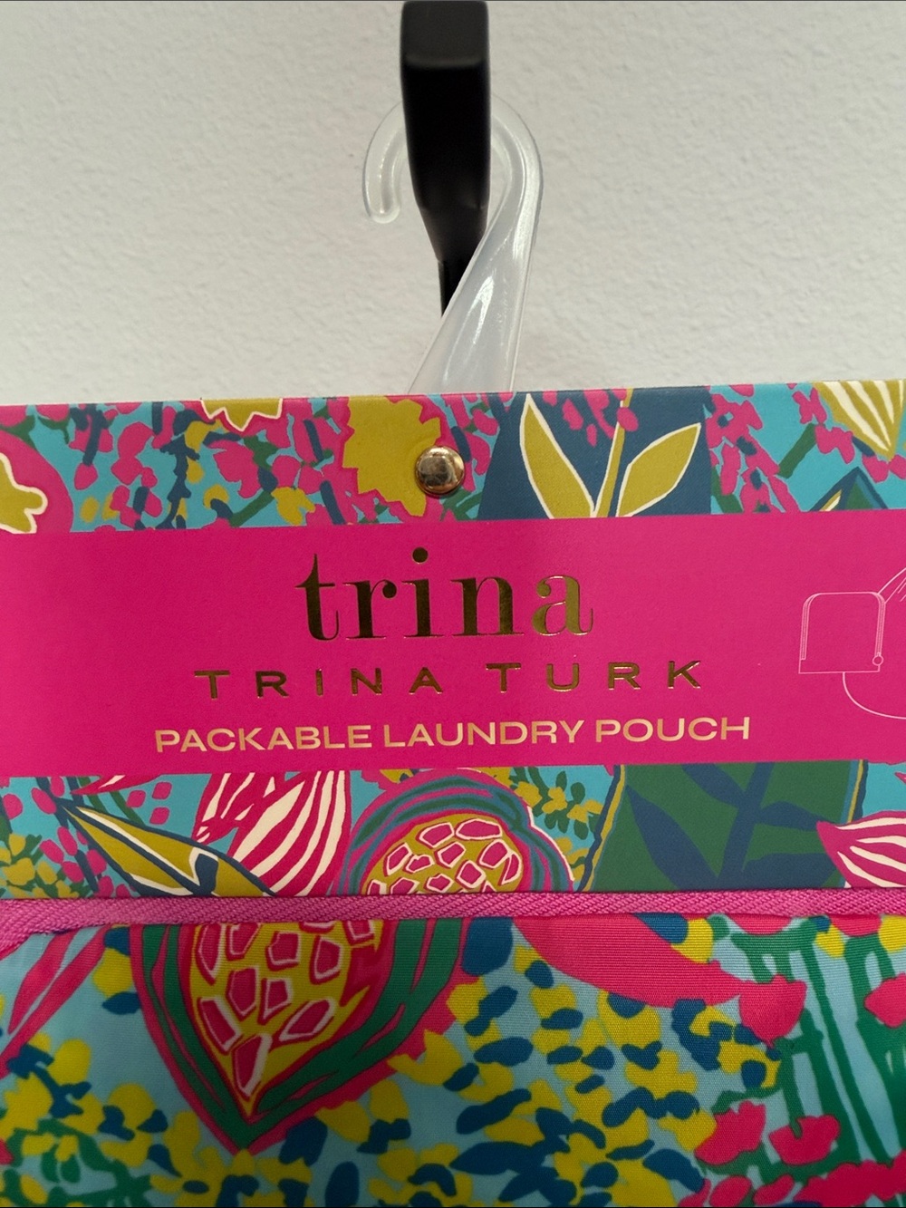 Trina Turk | Multicolor Floral Laundry Pouch - Picture 2 of 5